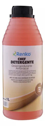 CHEF DETERGENTE AMONIACAL CONCENTRADO 1 LITROS